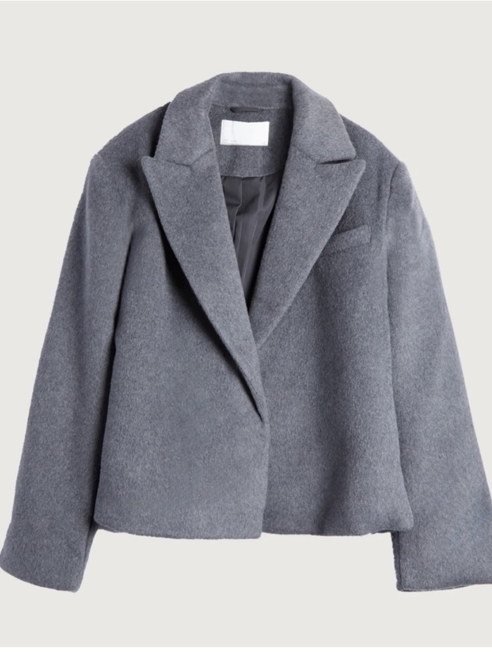 OAK + FORT short grey coat